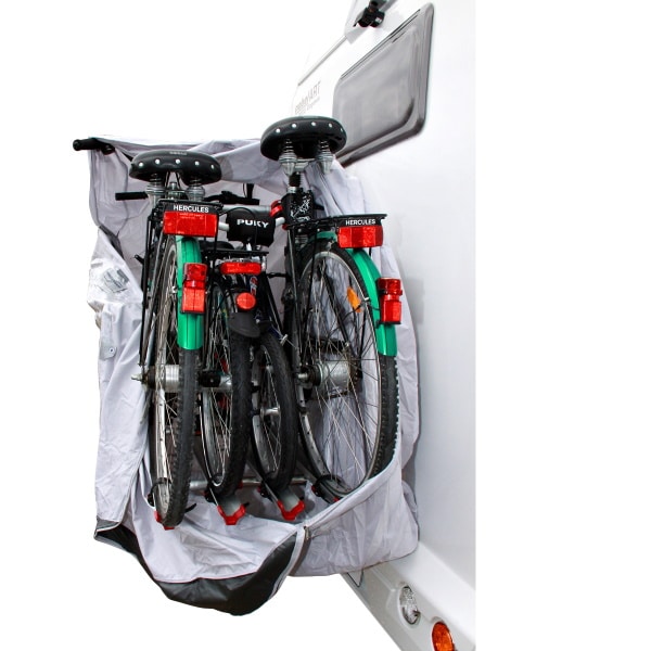 HINDERMANN Concept Zwoo - housse de vélo jusqu'à 3 vélos - Système de  transport Van'n Bike pour Camping-Car