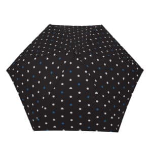 Foldable umbrella Pois Nuage blue dots