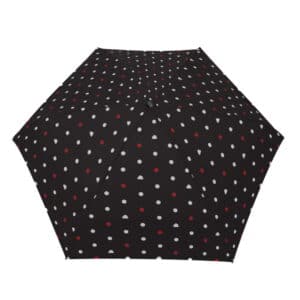 Foldable umbrella Pois nuage red dots