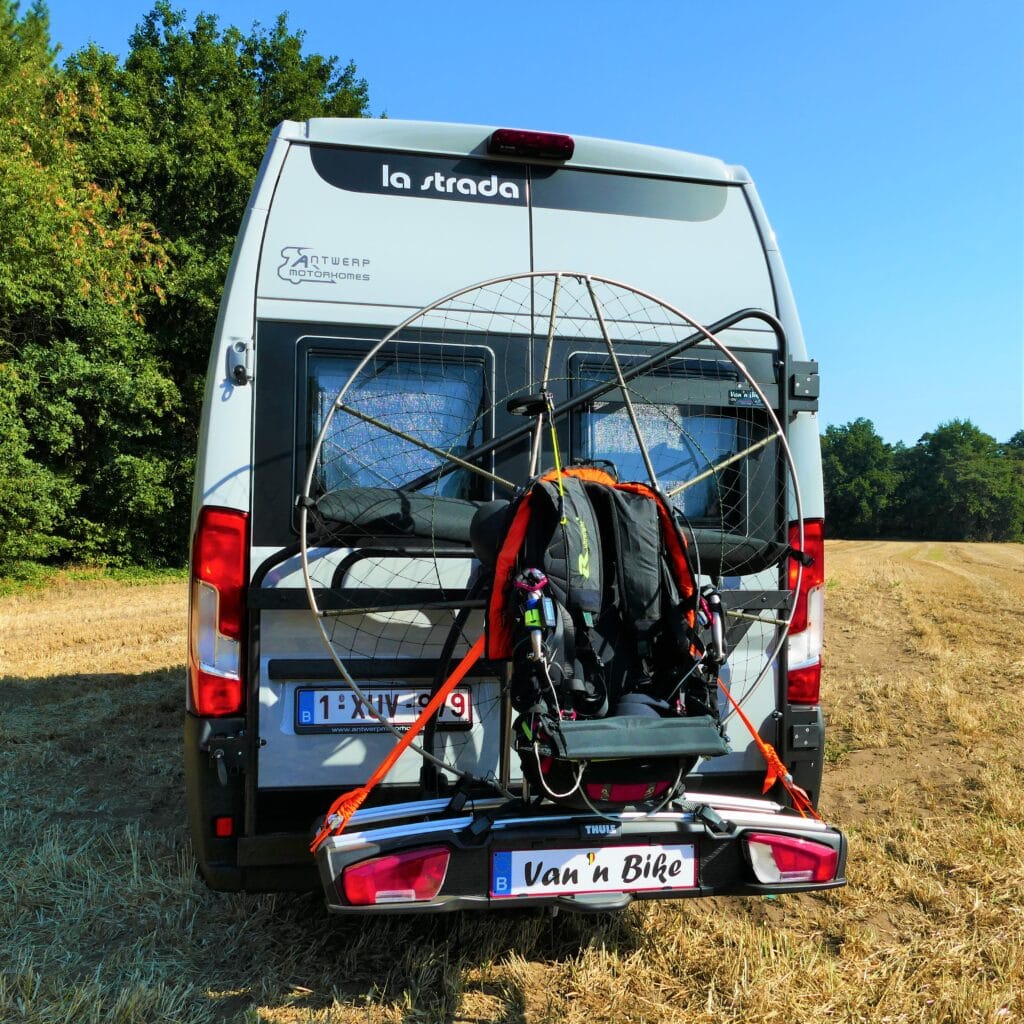 Carrying system for CamperVans - Van 'n Bike carrying system for CamperVans